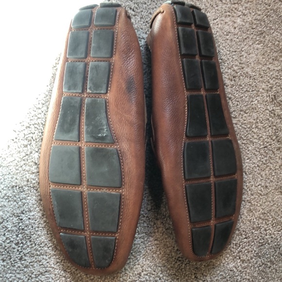 14th & Union leather men’s driving moccasin soft leather slip on size 10.5 - Picture 5 of 8